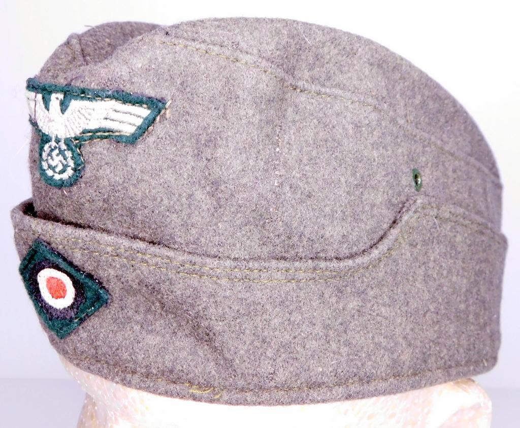 German WWII Army Enlisted Mans Overseas Cap