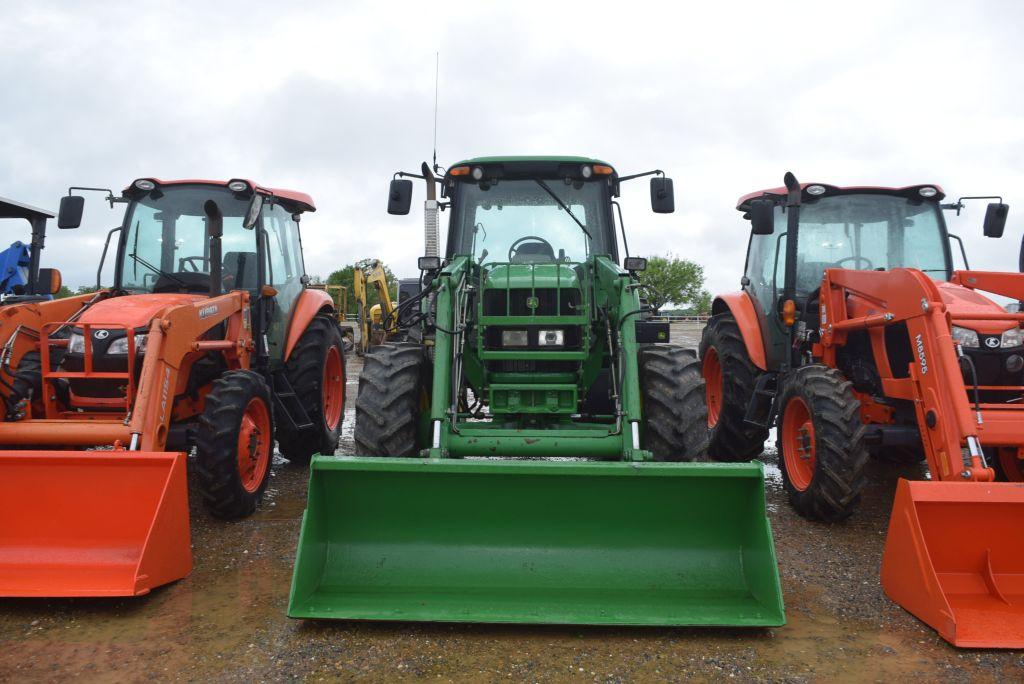 "JD 6430 4WD C/A W/ LDR AND BUCKET