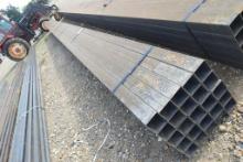 4IN X 40FT SQUARE TUBING 25CT