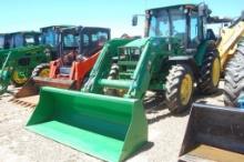 JD 5083E 4WD C/A W/ LDR AND BUCKET
