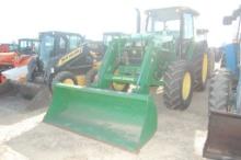 JD 6105E 4WD C/A W/ LDR AND BUCKET 1265HRS. WE DO NOT GAURANTEE HOURS