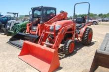 KUBOTA LX2610SU 4WD ROPS W/ LDR AND BUCKET 188HRS. WE DO NOT GAURANTEE HOURS