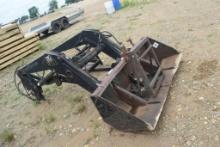 WESTENDORF LDR AND BUCKET W/ BRACKETS