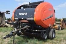 KUBOTA BV4180 ROUND BALER W/ MONITOR AND SHAFT