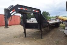 HEFTY 40' GOOSENECK TRAILER W/ TITLE