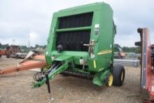 JD 567 MEGA WIDE ROUND BALER W/ MONITOR AND SHAFT