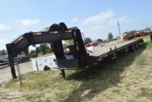 35FT GATOR MADE GN TRAILER W/ TITLE