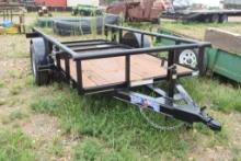 2024 TEXAS BRAGG 10' BUMPER PULL TRAILER W/ MSO