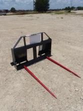 LANDHONOR WT SKID STEER BALE SPEAR