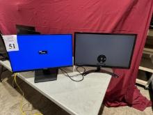 ASSORTED COMPUTER MONITORS 27"