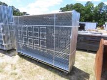 200ft Portable Construction Fencing 10' X 6' Panels