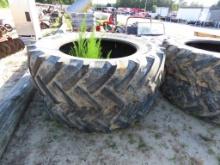 2 - Midas 520/85R farm tractor tires