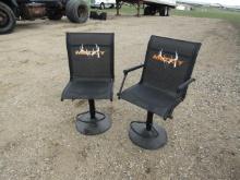 2 Muddy Swivel Chairs (R)