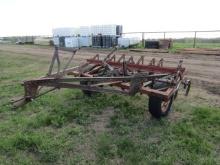 Pull type field cultivator 7ft, nice tires (I)