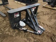 New Stout Tree Post Puller Skid Steer Attachment(K
