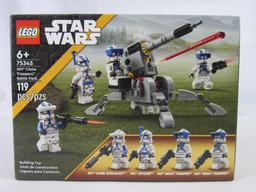 Lego Star Wars #75359, #75345, #75320 Battle Packs MIB