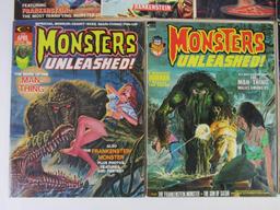 Monsters Unleashed Bronze Age Marvel Magazine Lot #2, 3, 5, 7, 8, 9, 10