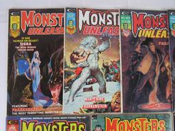 Monsters Unleashed Bronze Age Marvel Magazine Lot #2, 3, 5, 7, 8, 9, 10