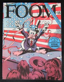 FOOM #15 (1976) Classic Howard the Duck Patriotic Cover!
