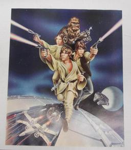 Set (3) 1977-78 Star Wars Cascade / Dawn Promotional Movie Posters
