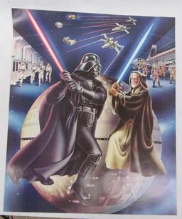 Set (3) 1977-78 Star Wars Cascade / Dawn Promotional Movie Posters