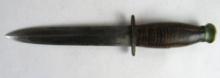 Antique WWII Taylor Sheffield England Dagger / Fighting Knife "Eye Witnessed"