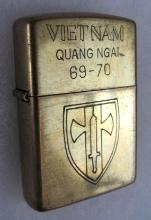 Vintage Vietnam Zippo Lighter- Quang Ngai 1969-70