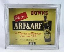 Rare Antique1930's Downs Arf & Arf Beer (Buffalo, NY) Neon Bar Back Sign
