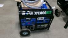 NEW - DURO MAX TRIFUEL XP1300HXT GENERATOR, ga - 13,000 watts, propane - 12,000 watts, natural gas +