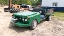 1977 CHEVY LUV CUSTOM MADE INTO UTILITY VEHICLE, 4 cyl. 4 spd. , 6'  stationary  box w / removable