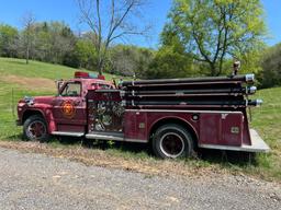 1971 Ford F750 Custom Cab Fire Truck