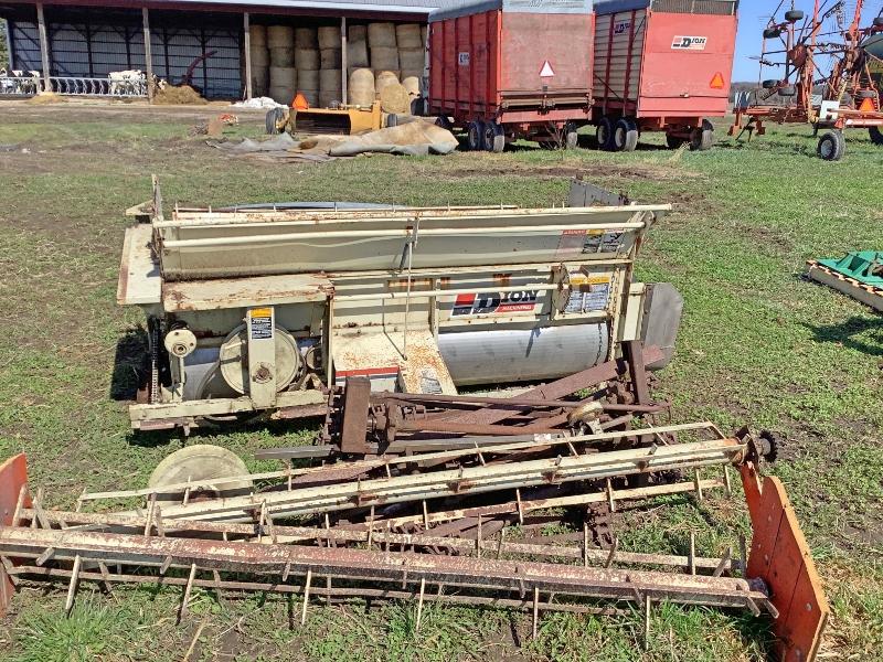 Assorted Dion Forage Wagon Parts