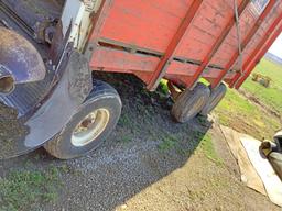 Dion Left Hand Unload 4 Beater Forage Wagon