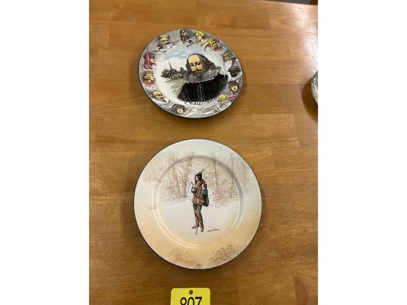 2 Royal Doulton Plates