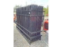 New AGT 10' Wrought Iron Fencing