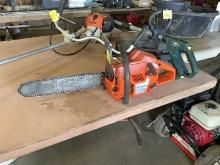 Husqvarna 55 Chainsaw - Runs Good