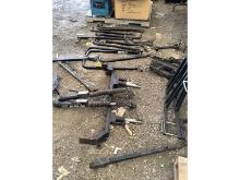 Lot of Assorted Trailer Hitches, Sway Bars, Bike Carriers, Etc.