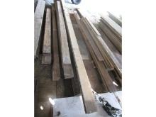 4 Piles of Tongue & Groove Boards Plus Other Assorted Beams & 2x4's