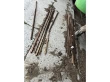 Approximately 25 Steel Stakes