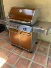 Weber Genesis BBQ with cover