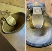 Strangko made in Denmark livestock water bowls. 2 pieces