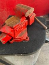 Vintage Olympia 4" bench vise