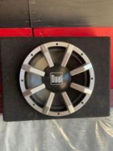 Dual 10" TBX10A subwoofer . Box 12" x16" x6"