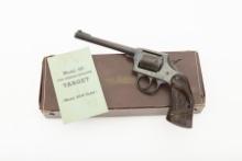 Factory boxed Iver Johnson, Model 55 Target Double Action Revolver, .22 caliber, SN C19224, blue fin