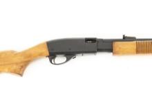 Remington Model 572 Slide Action Rifle, .22 caliber, SN A1744088, blue finish, 20" round barrel. (MO
