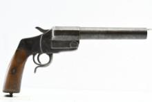Circa WWI German Hebel Model 1894 Signal Flare Pistol - Ernst Friedrich Buchel, SN - 13968