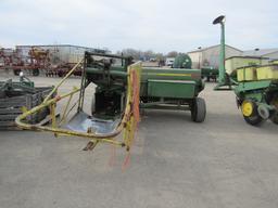1806. 305-839, JOHN DEERE 336 BALER WITH EJECTOR, TAX / SIGN ST3