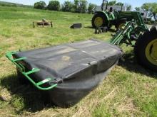 238. NICE FRONTIER 9 FT. 3 POINT DISC MOWER, 7 TURTLES, ONE OWNER, SN# XLJ0