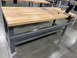 Butcher Block Work Bench