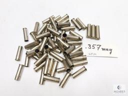 60 Pieces of .357 MAG Casings